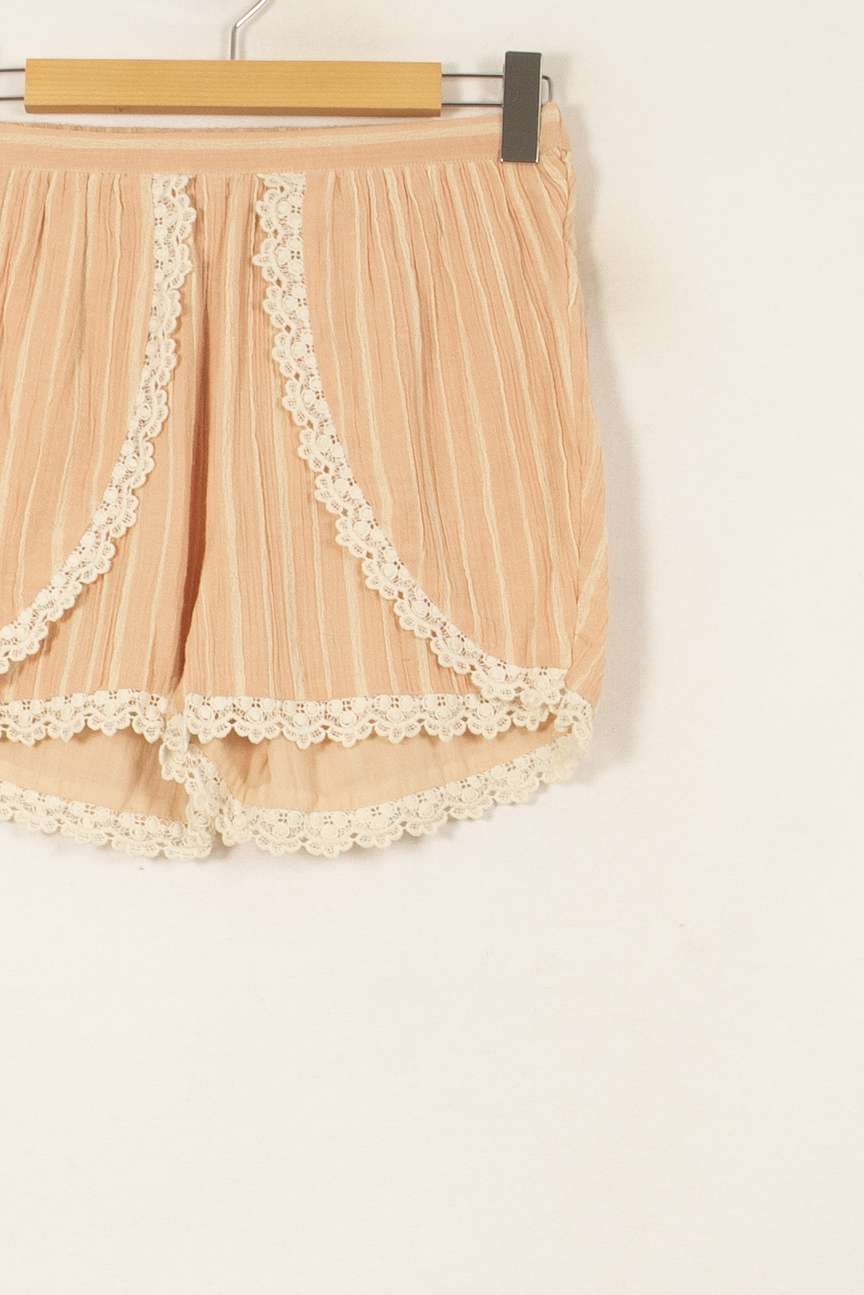 Short Rose et Blanc - Taille S/36 de la marque Louise Misha | PARAD56163 - Vendu par Paradigme - Image 3