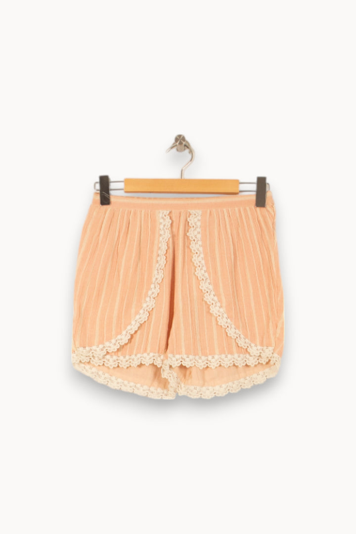 Short Rose et Blanc - Taille S/36 de la marque Louise Misha | PARAD56163 - Vendu par Paradigme - Image 2