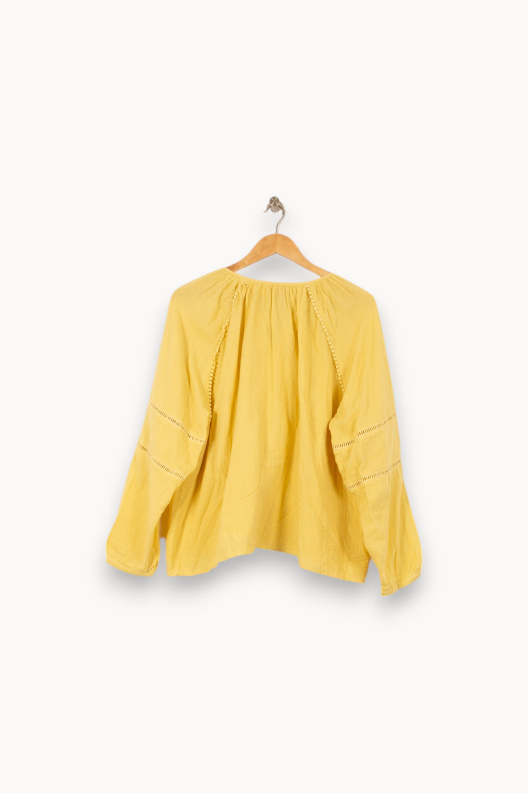 Blouse Jaune - Taille S/36 de la marque Louise Misha | PARAD56165 - Vendu par Paradigme - Image 4