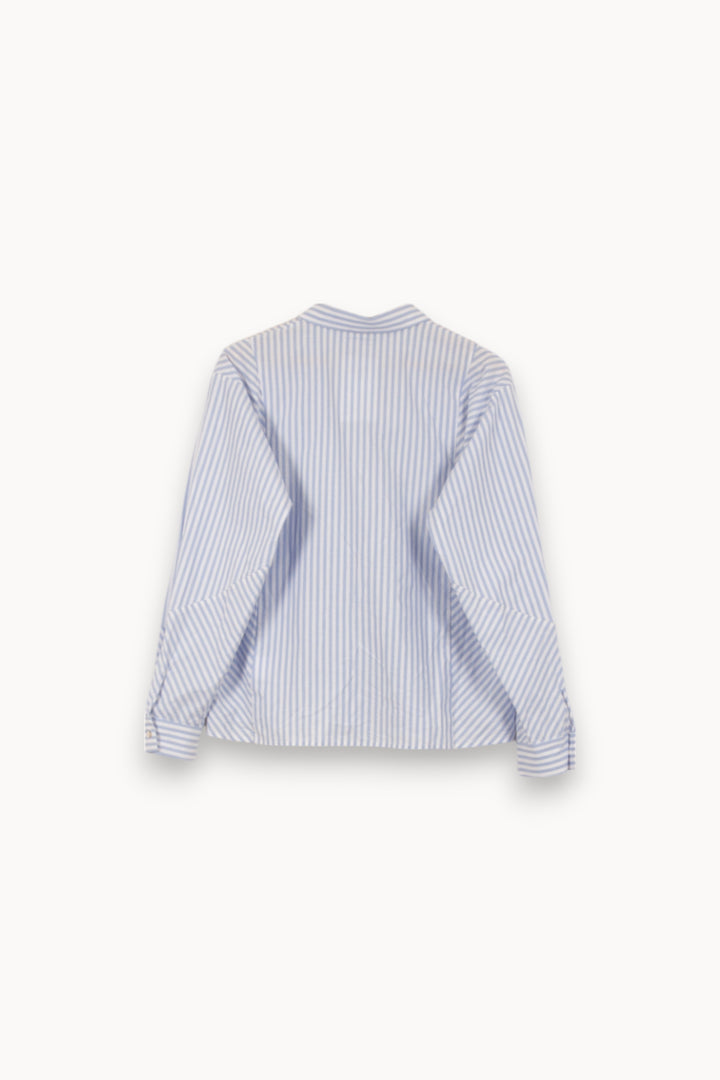 Chemise Rayée Bleu et Blanc - Taille L/40 de la marque Ekyog | PARAD56175 - Vendu par Paradigme - Image 4