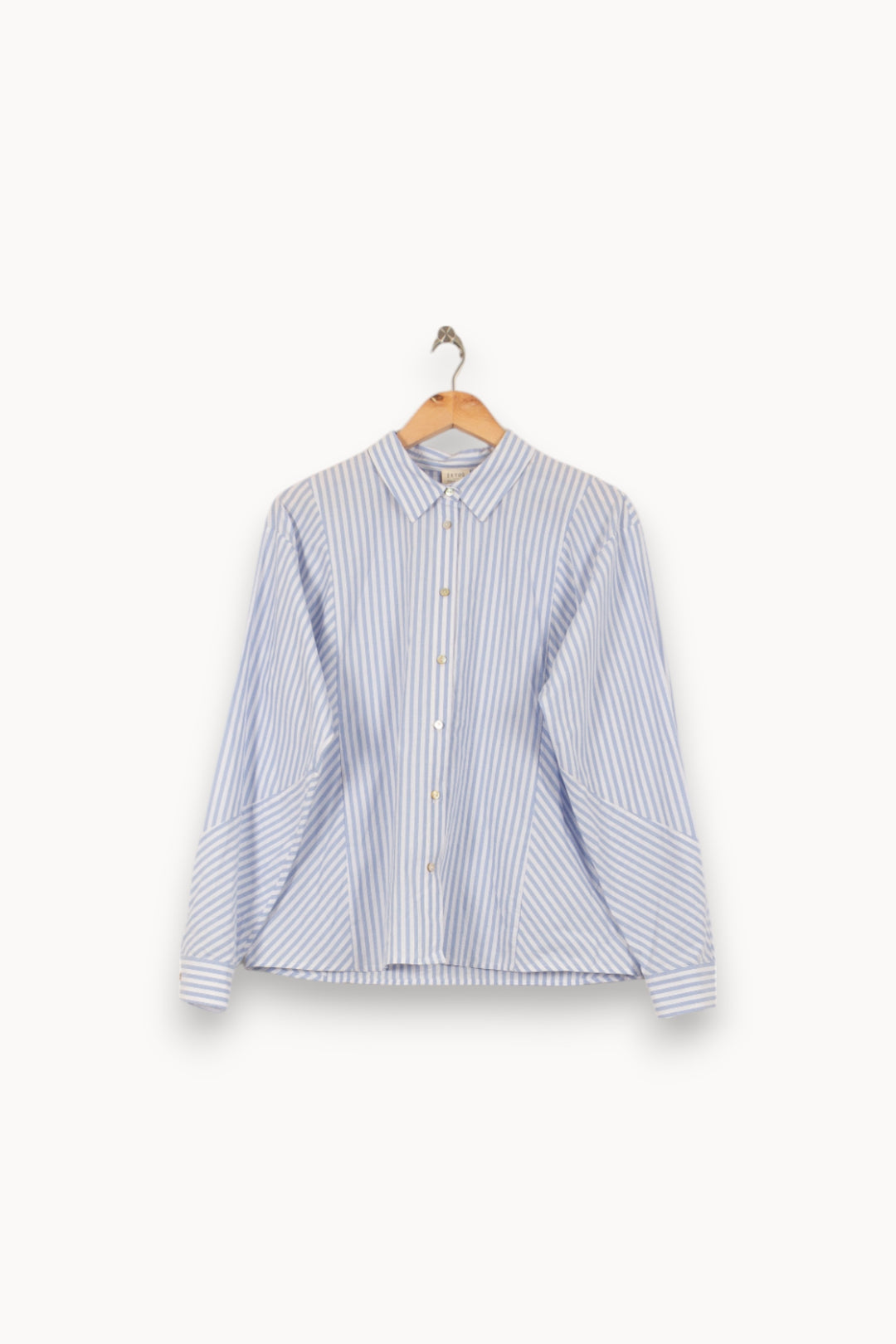 Chemise Rayée Bleu et Blanc - Taille L/40 de la marque Ekyog | PARAD56175 - Vendu par Paradigme - Image 2
