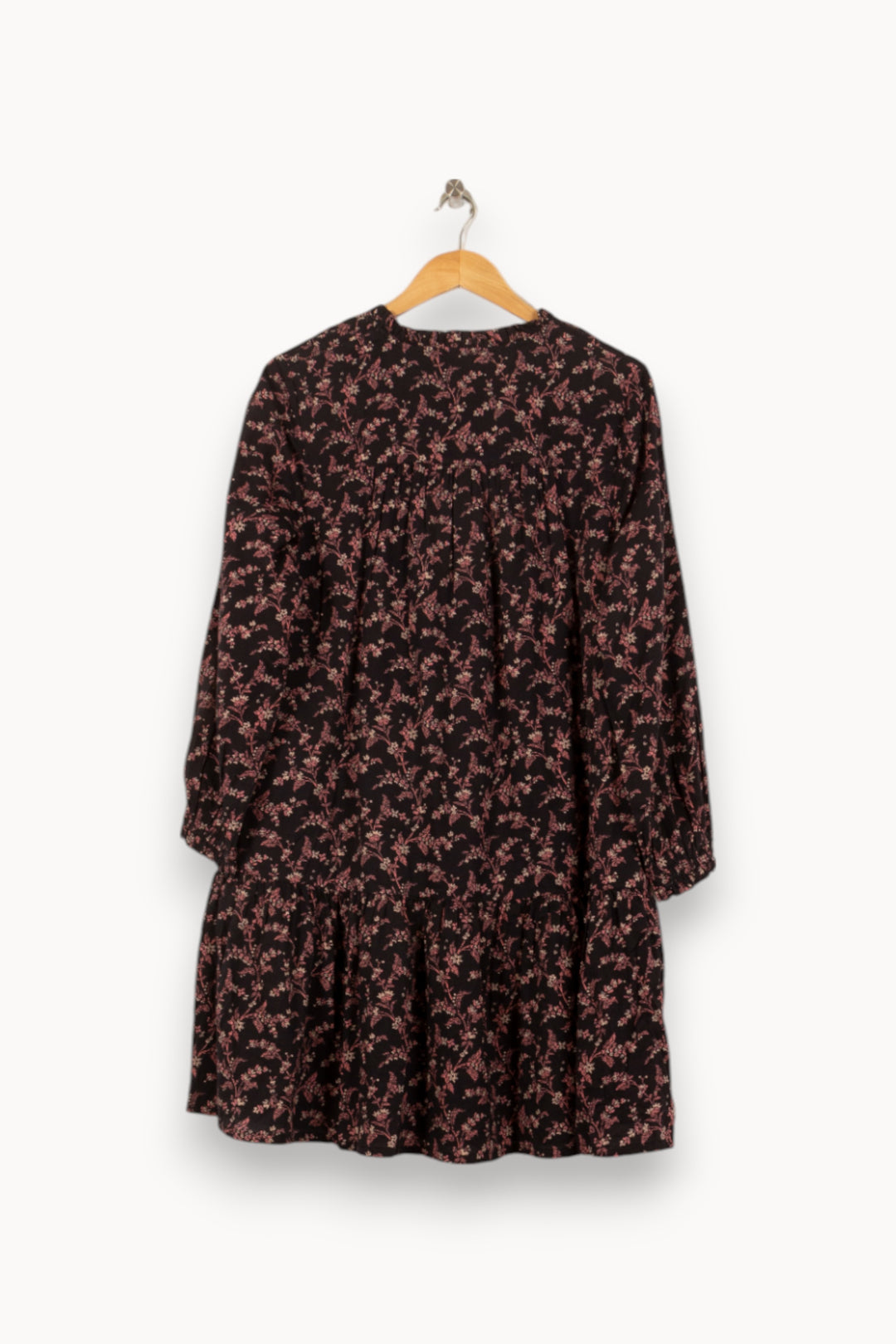 Robe Fleurie Noire - Taille L/40 de la marque Ekyog | PARAD56178 - Vendu par Paradigme - Image 4