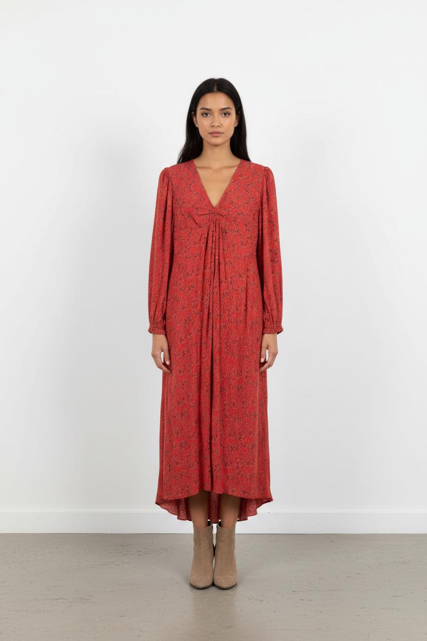 Robe Longue Rouge - Taille L/40