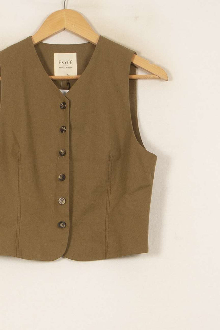 Gilet Vert - Taille M/38 de la marque Ekyog | PARAD56182 - Vendu par Paradigme - Image 3