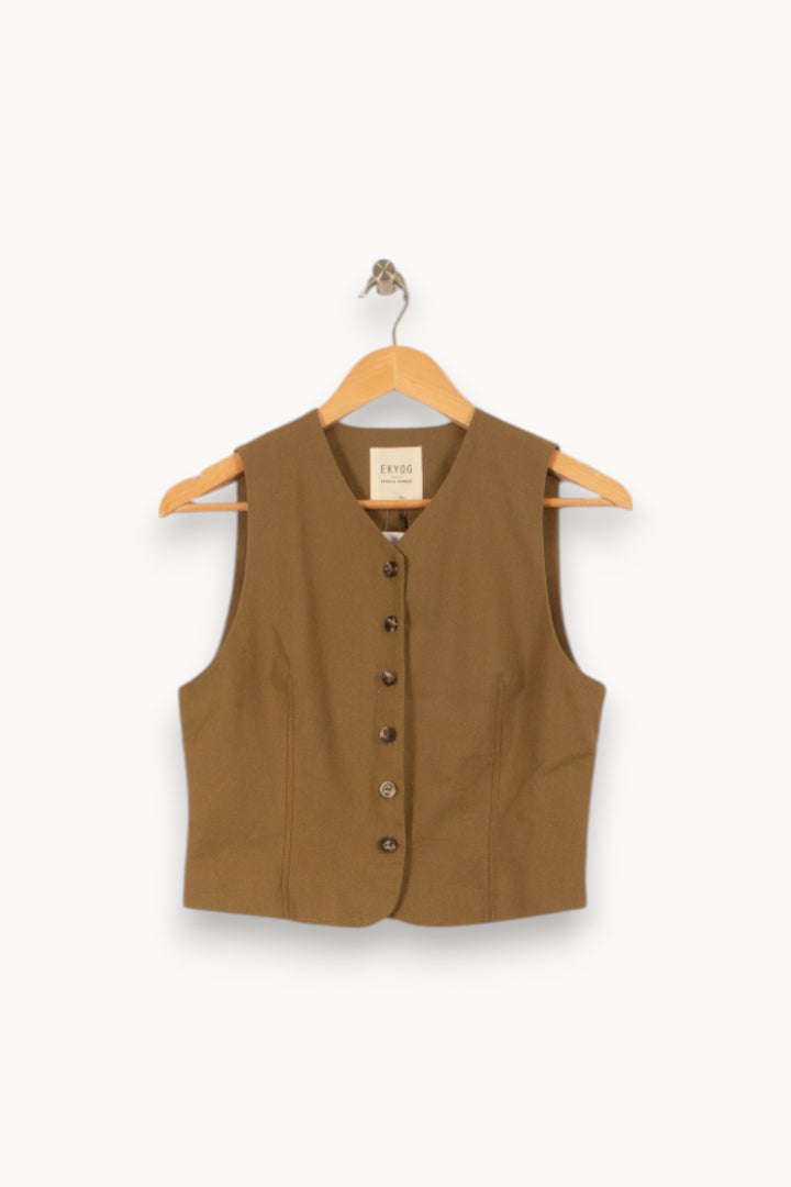 Gilet Vert - Taille M/38 de la marque Ekyog | PARAD56182 - Vendu par Paradigme - Image 2