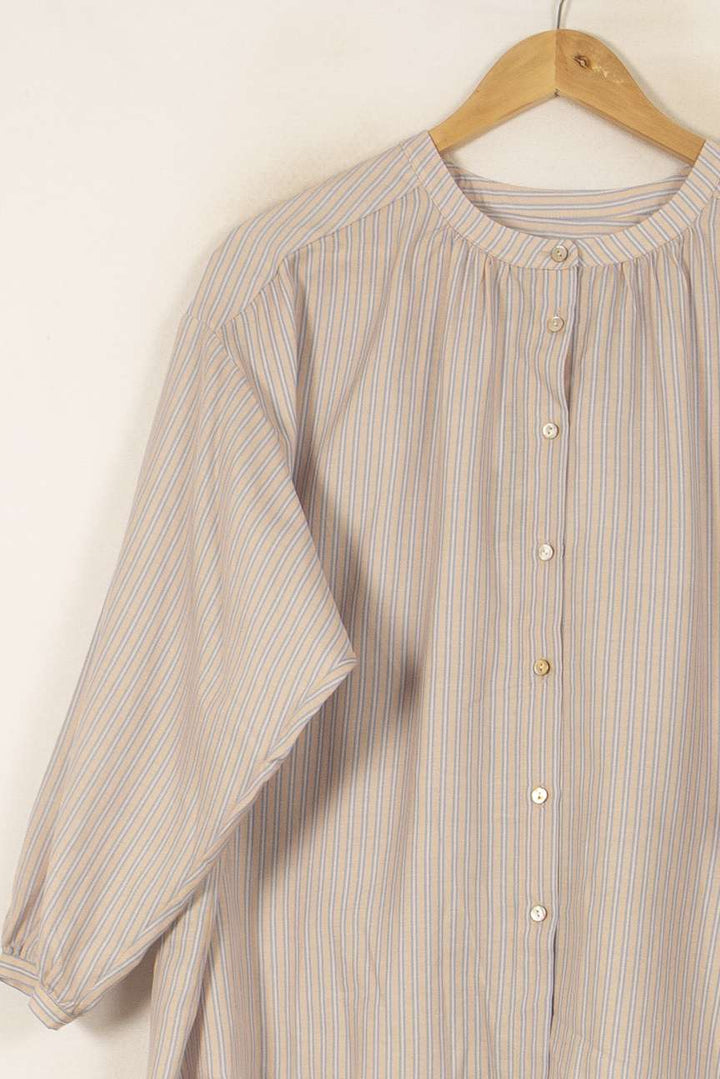 Blouse Rayée Beige - Taille S/36 de la marque Ekyog | PARAD56183 - Vendu par Paradigme - Image 3