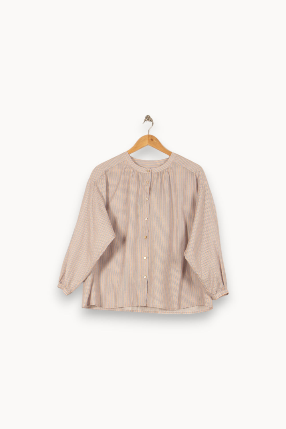 Blouse Rayée Beige - Taille S/36 de la marque Ekyog | PARAD56183 - Vendu par Paradigme - Image 2