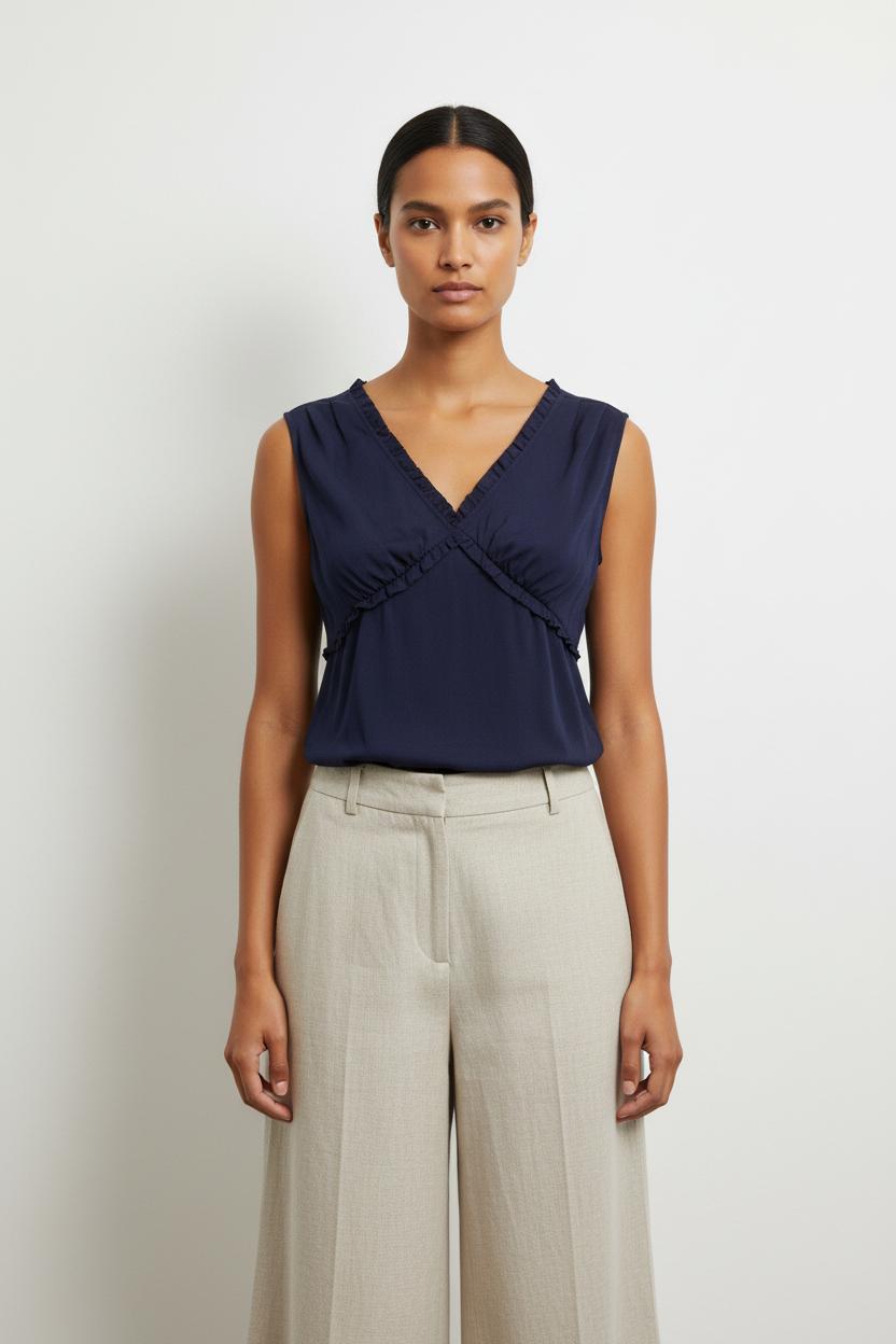 Blouse Bleue - Taille S/36