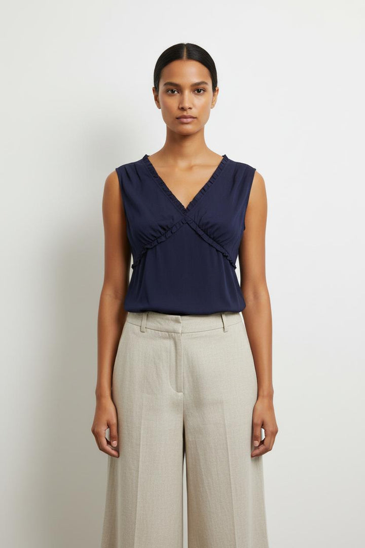 Blouse Bleue - Taille S/36