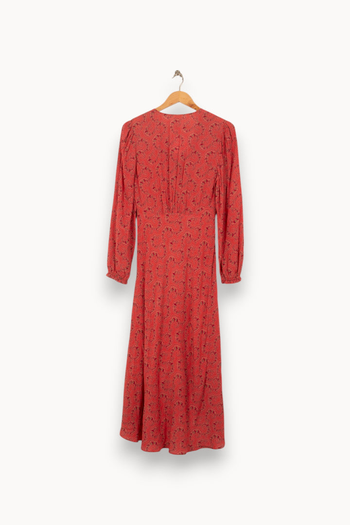 Robe Longue Rouge - Taille S/36 de la marque Ekyog | PARAD56187 - Vendu par Paradigme - Image 4