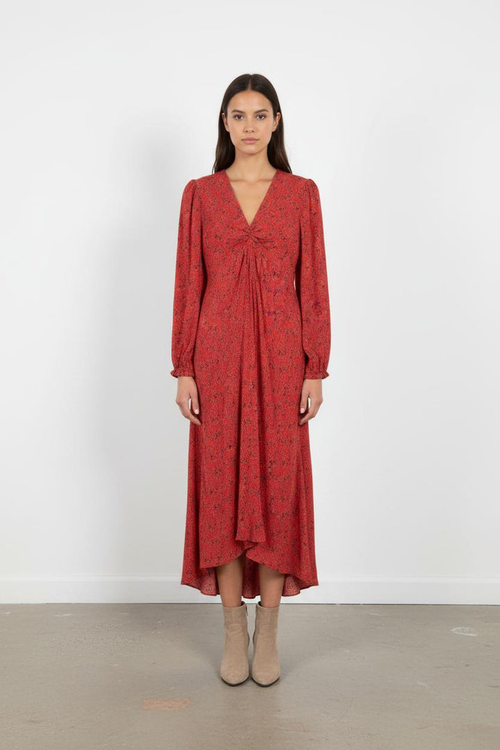 Robe Longue Rouge - Taille S/36