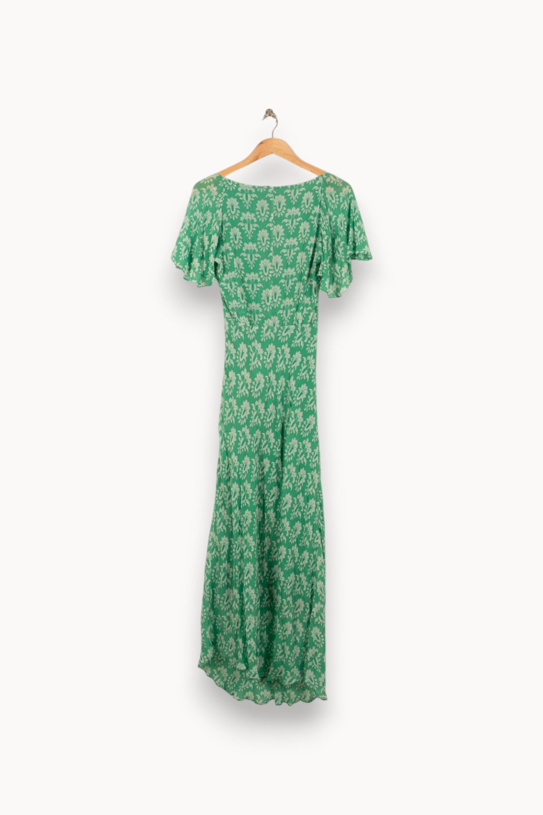 Robe Longue Verte et Blanche - Taille S/36 de la marque Ekyog | PARAD56188 - Vendu par Paradigme - Image 4