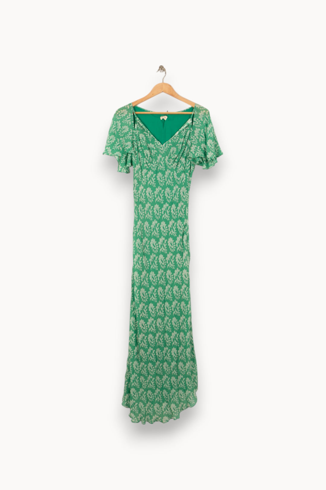 Robe Longue Verte et Blanche - Taille S/36 de la marque Ekyog | PARAD56188 - Vendu par Paradigme - Image 2
