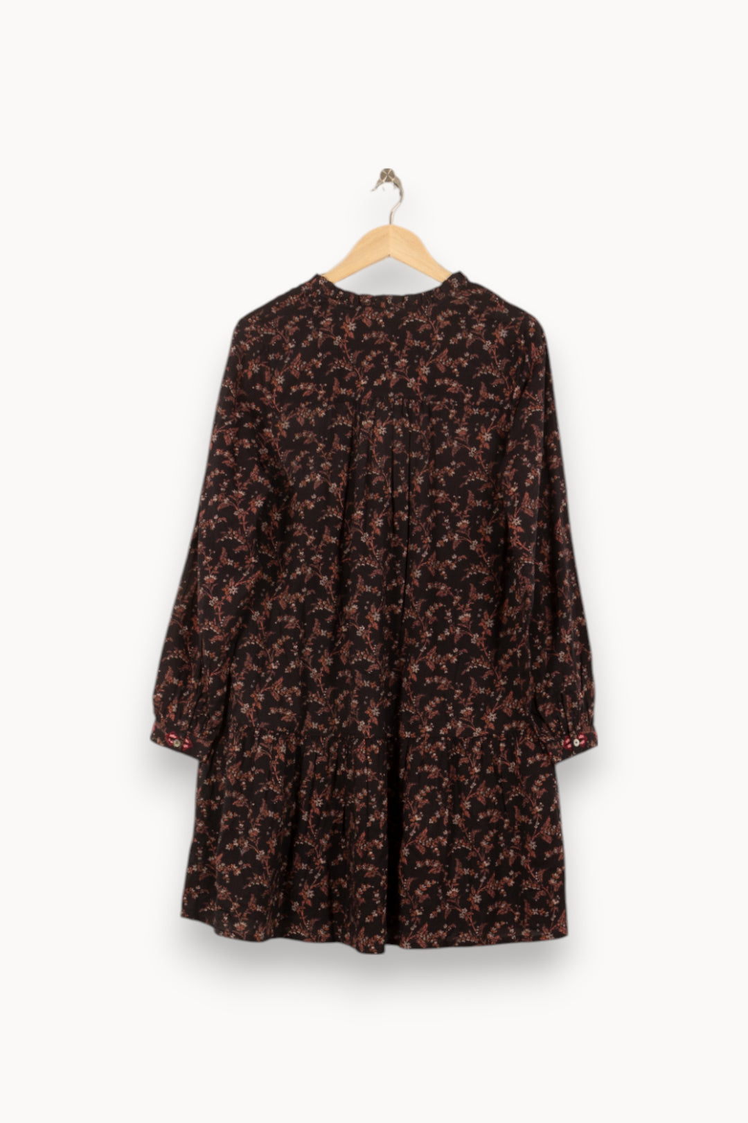 Robe Fleurie Noire - Taille S/36 de la marque Ekyog | PARAD56190 - Vendu par Paradigme - Image 4
