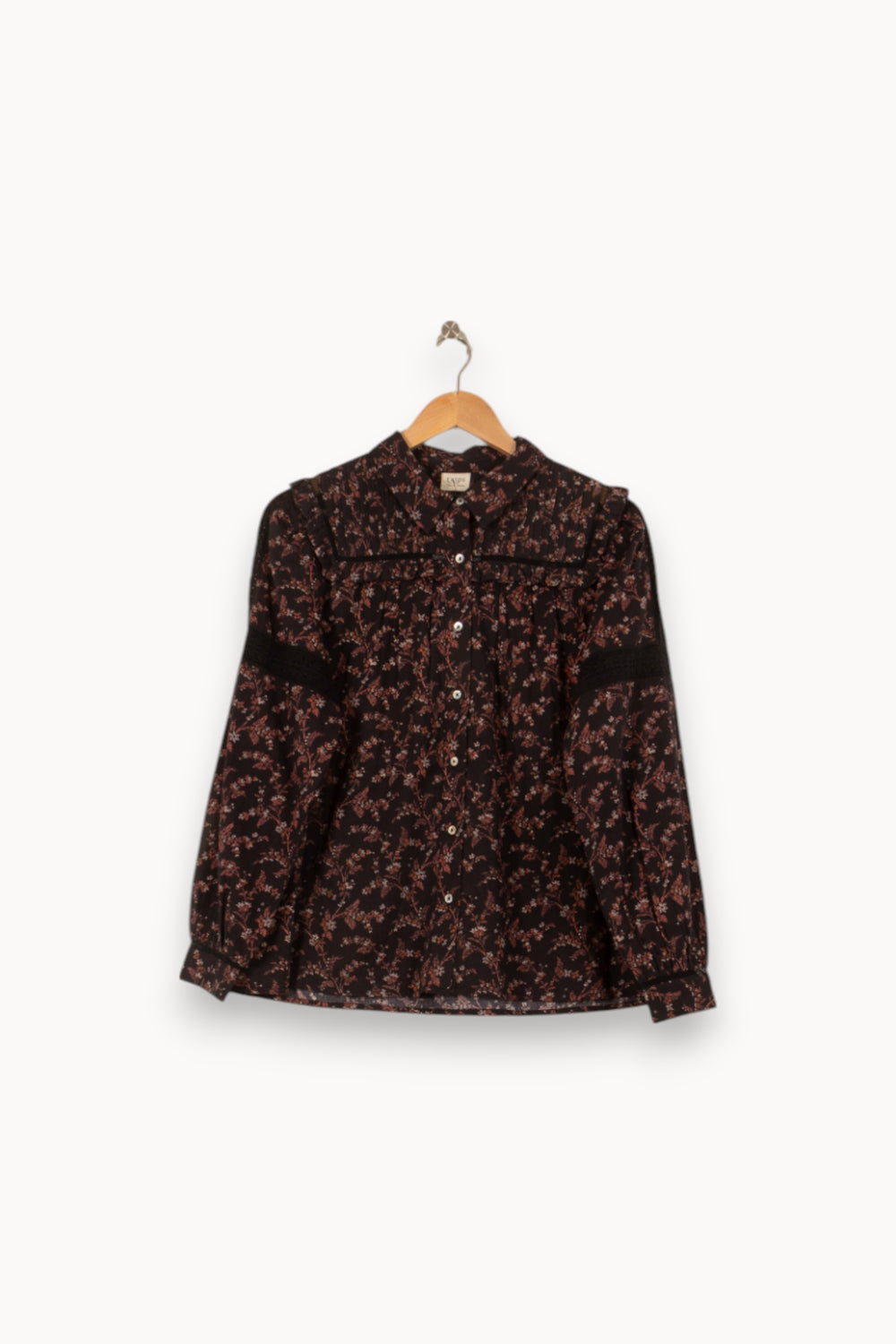 Blouse Noire et Rose - Taille S/36 de la marque Ekyog | PARAD56191 - Vendu par Paradigme - Image 2