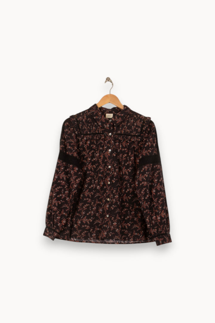 Blouse Noire et Rose - Taille S/36 de la marque Ekyog | PARAD56191 - Vendu par Paradigme - Image 2