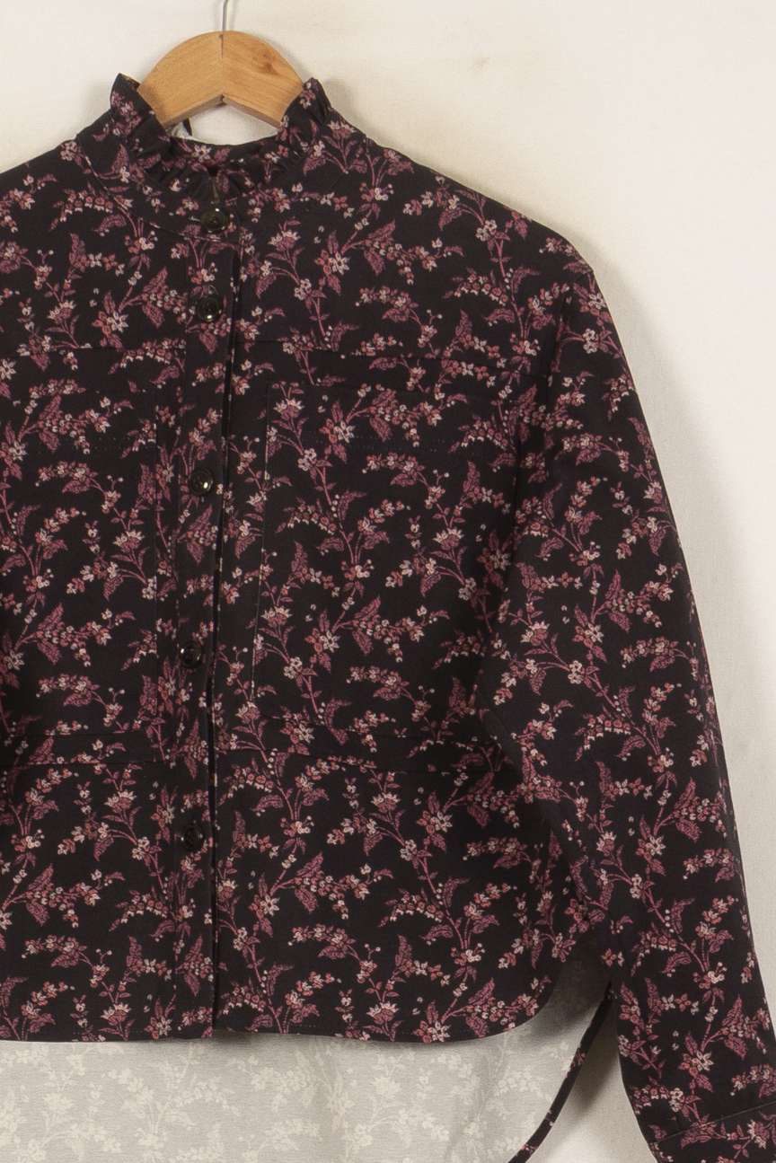 Chemise Noire et Rose - Taille S/36 de la marque Ekyog | PARAD56192 - Vendu par Paradigme - Image 3