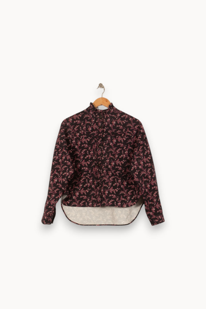 Chemise Noire et Rose - Taille S/36 de la marque Ekyog | PARAD56192 - Vendu par Paradigme - Image 2