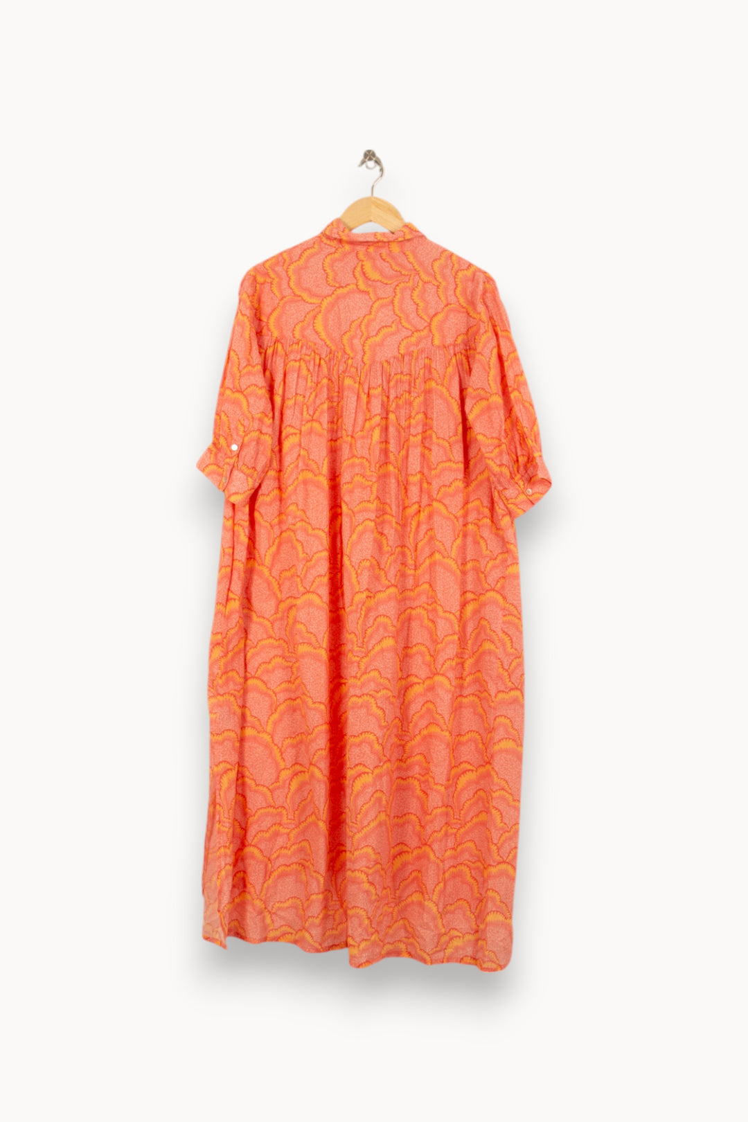 Robe Chemise Rose et Orange - Taille S/36 de la marque Ekyog | PARAD56196 - Vendu par Paradigme - Image 4