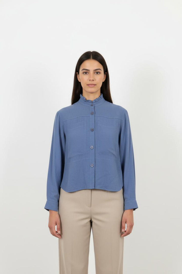 Blouse Bleue - Taille S/36