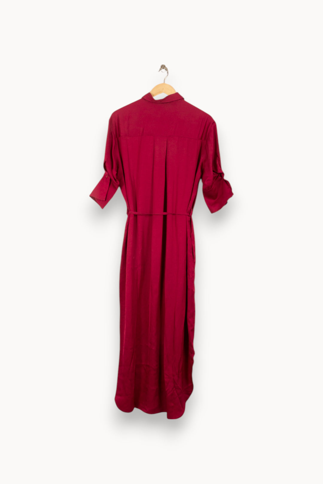 Robe Chemise Bordeaux - Taille S/36 de la marque Ekyog | PARAD56200 - Vendu par Paradigme - Image 4