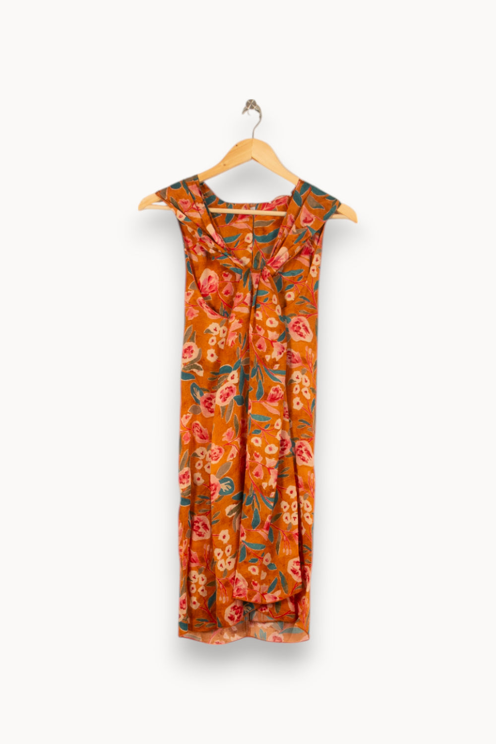 Robe Fleurie Multicolore - Taille S/36 de la marque Louise Misha | PARAD56208 - Vendu par Paradigme - Image 2