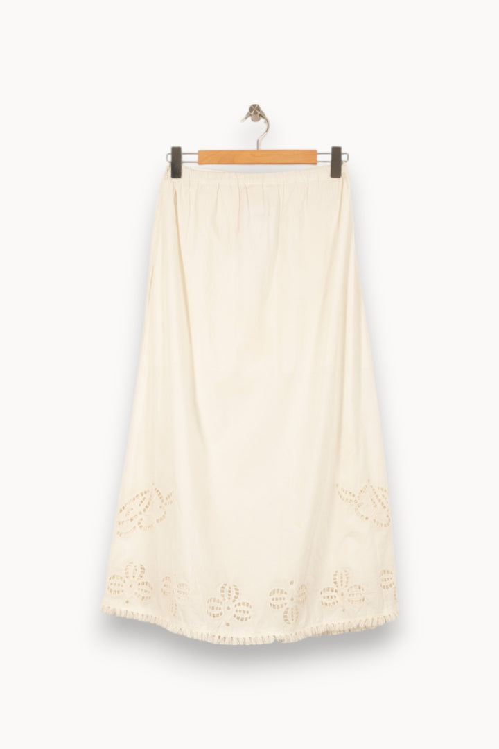 Jupe Longue Blanche - Taille S/36 de la marque Louise Misha | PARAD56212 - Vendu par Paradigme - Image 4