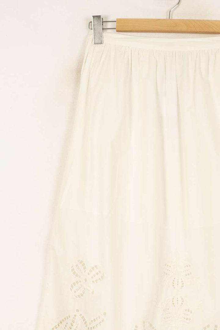 Jupe Longue Blanche - Taille S/36 de la marque Louise Misha | PARAD56212 - Vendu par Paradigme - Image 3
