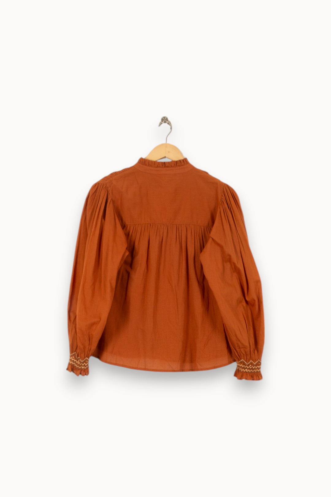 Blouse Marron - Taille S/36 de la marque Louise Misha | PARAD56219 - Vendu par Paradigme - Image 4