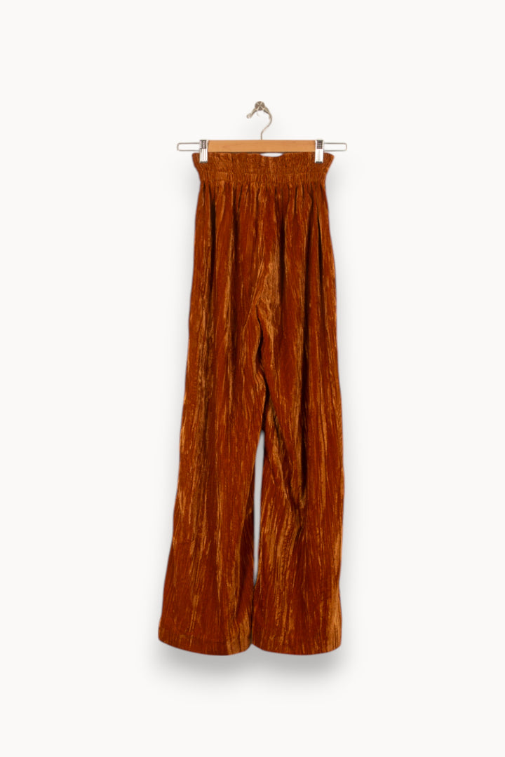 Pantalon Large Marron - Taille S/36 de la marque Louise Misha | PARAD56248 - Vendu par Paradigme - Image 4