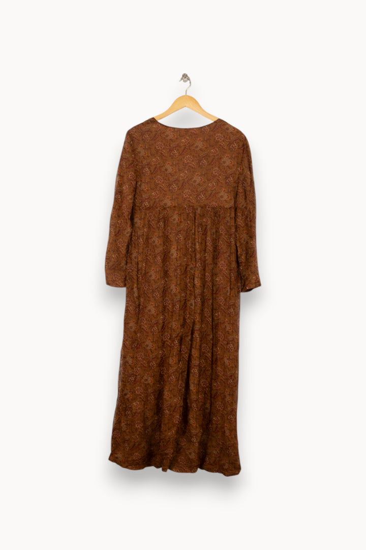 Robe Longue Marron - Taille S/36 de la marque Louise Misha | PARAD56257 - Vendu par Paradigme - Image 4