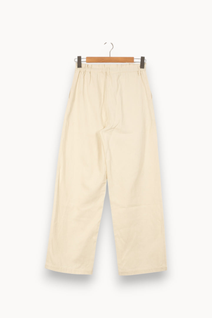 Pantalon Large Blanc - Taille S/36 de la marque Louise Misha | PARAD56261 - Vendu par Paradigme - Image 4
