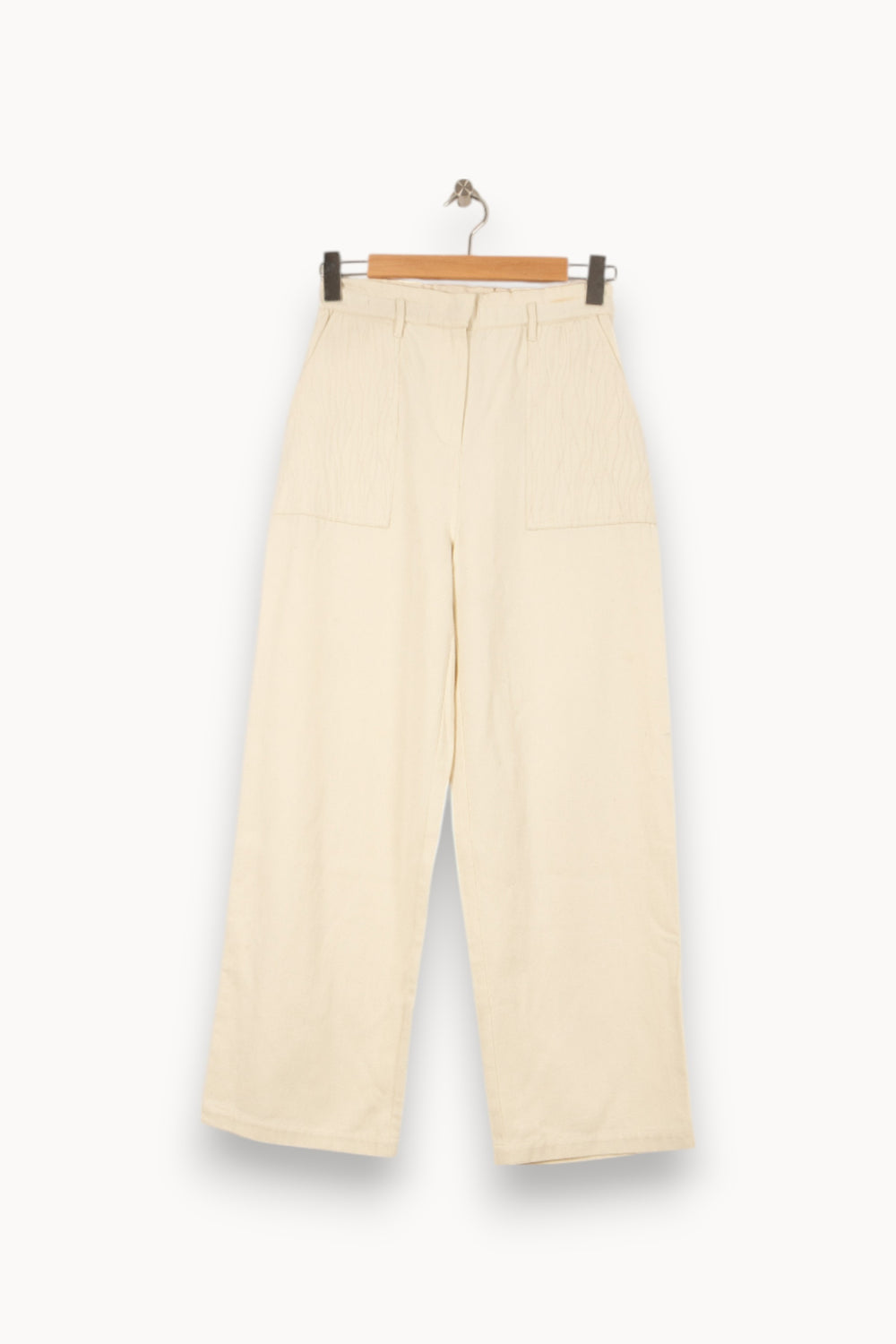 Pantalon Large Blanc - Taille S/36 de la marque Louise Misha | PARAD56261 - Vendu par Paradigme - Image 2