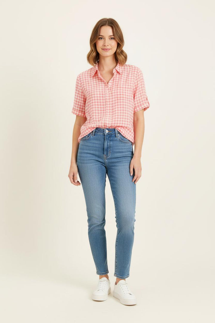 Chemisette Rose et Blanche - Taille XL/42 de la marque Pablo | PARAD56271 - Vendu par Paradigme - Image 1