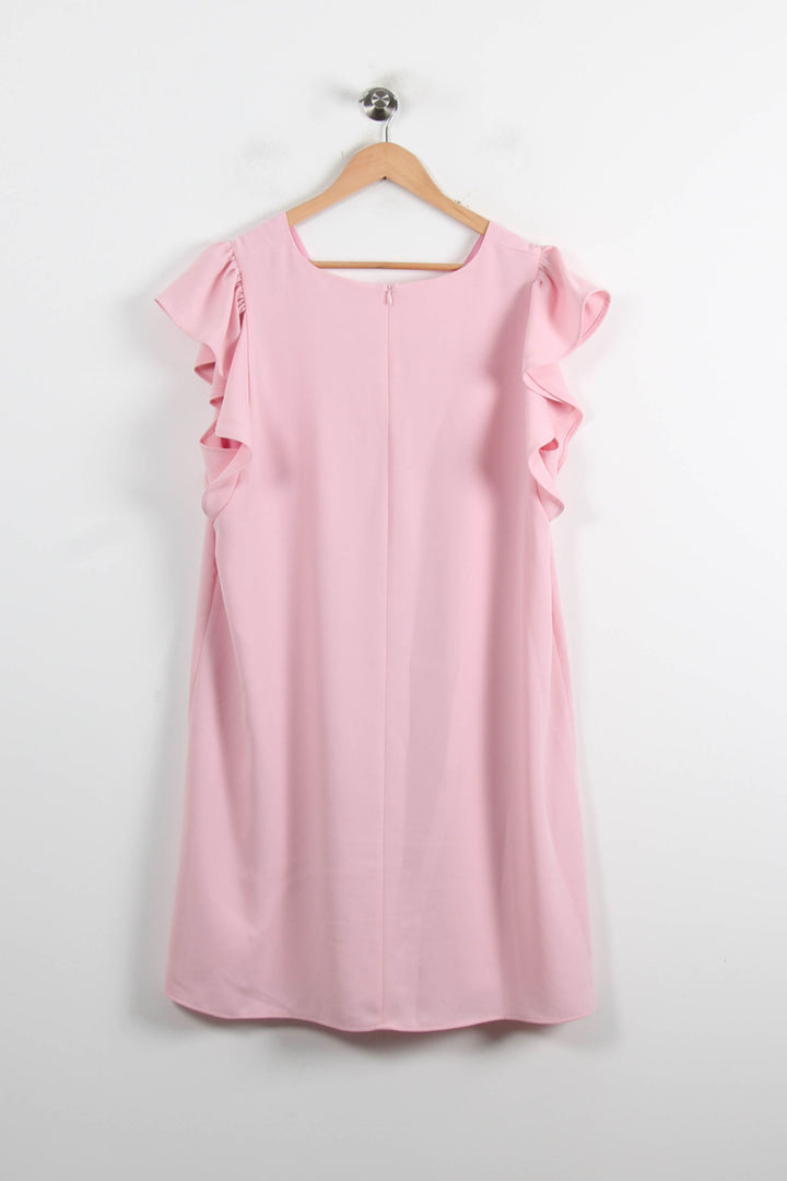 Robe Volantée Rose - Taille XXL/44 de la marque ZAPA | PARAD56274 - Vendu par Paradigme - Image 4