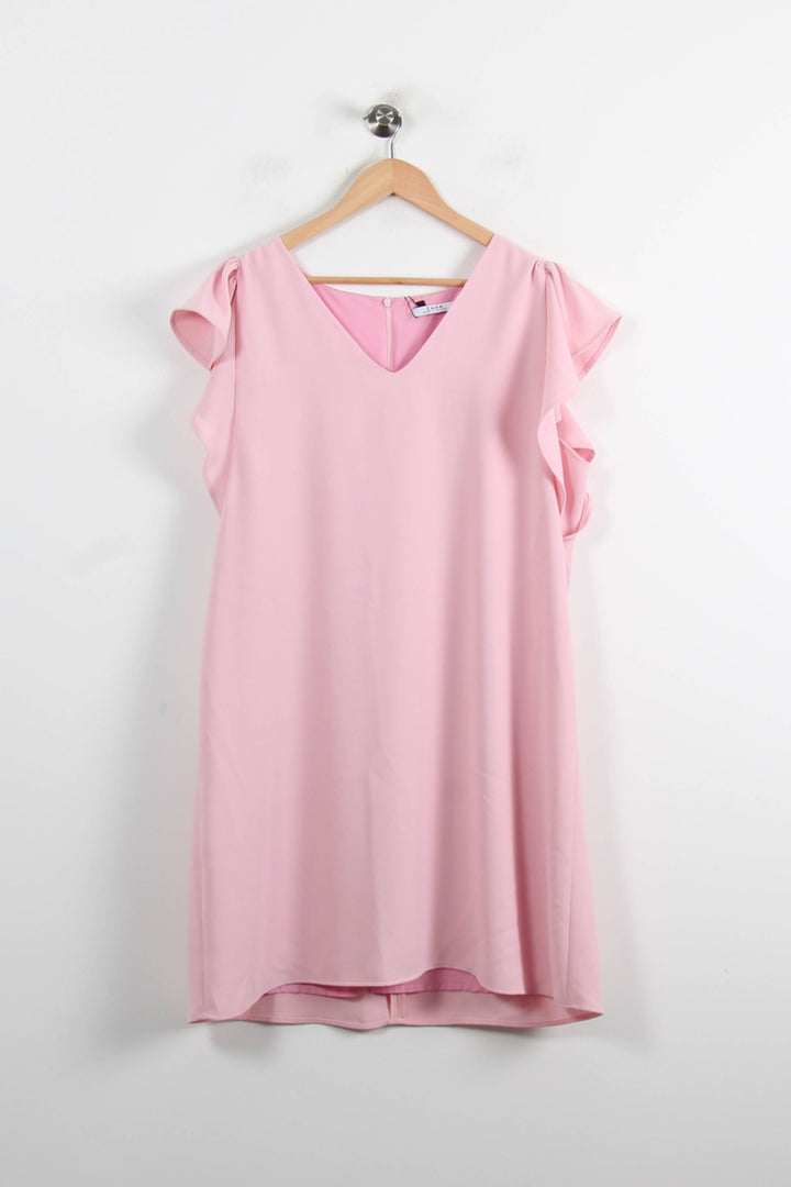 Robe Volantée Rose - Taille XXL/44 de la marque ZAPA | PARAD56274 - Vendu par Paradigme - Image 2