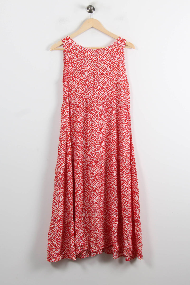 Robe Midi Rouge et Blanche - Taille S/36 de la marque Sézane | PARAD56292 - Vendu par Paradigme - Image 2