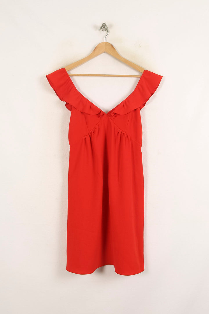Robe Courte Rouge - Taille S/36 de la marque Sézane | PARAD56293 - Vendu par Paradigme - Image 2