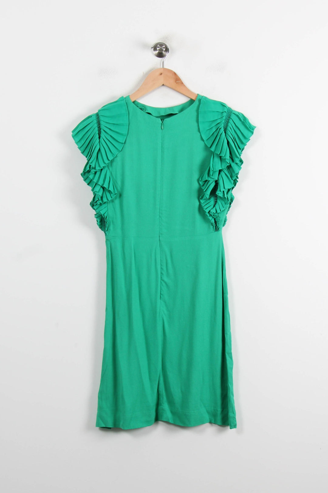 Robe Courte Verte - Taille S/36 de la marque Maje | PARAD56294 - Vendu par Paradigme - Image 4