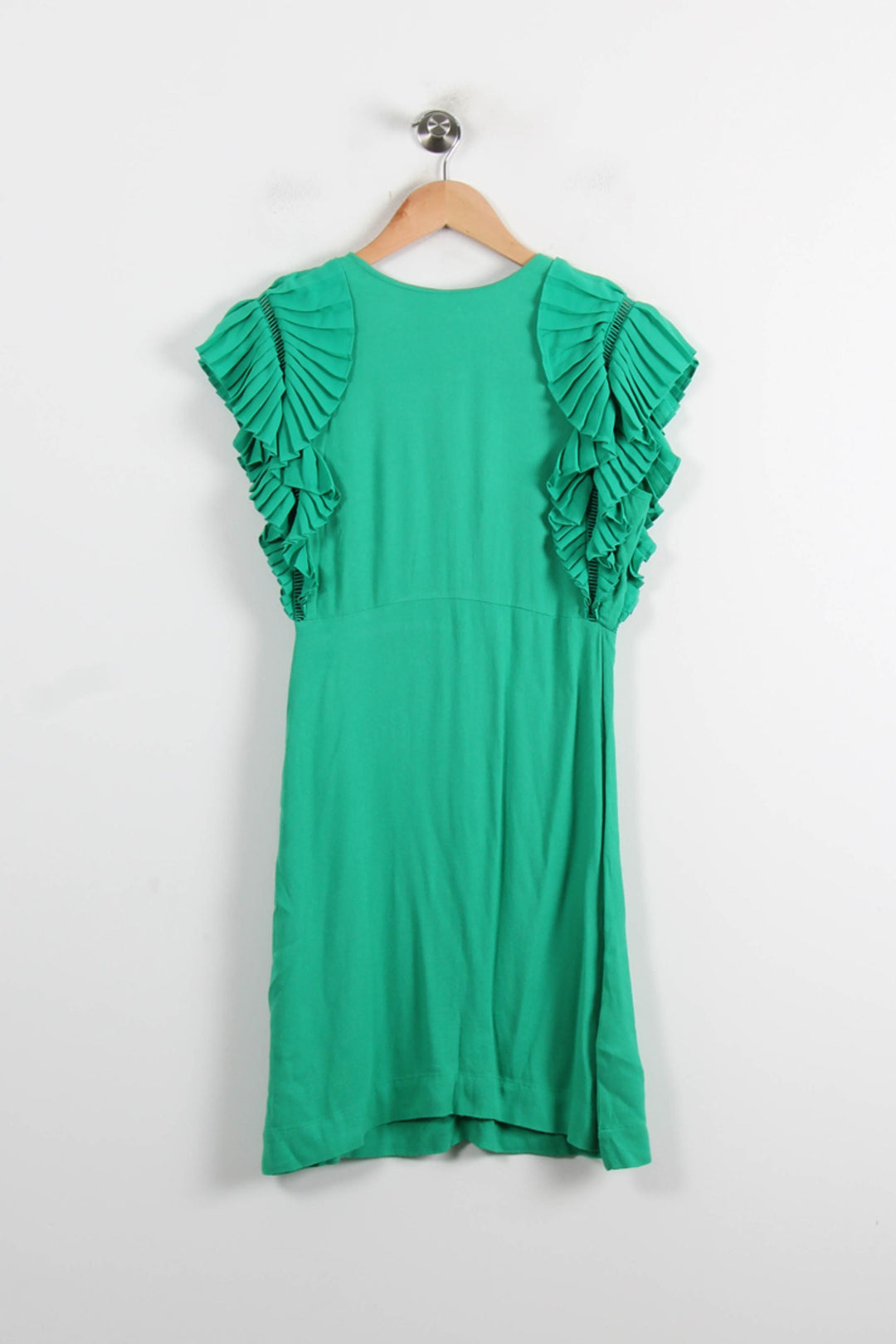 Robe Courte Verte - Taille S/36 de la marque Maje | PARAD56294 - Vendu par Paradigme - Image 2