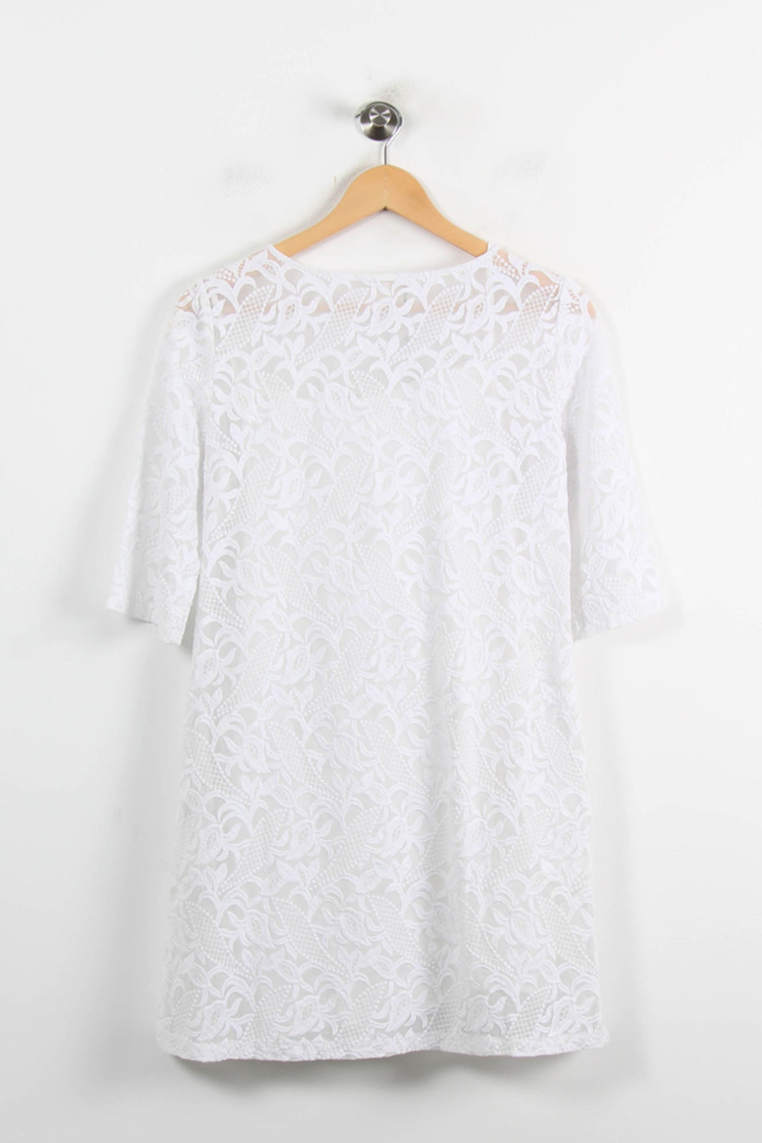 Robe Courte Blanche - Taille M/38 de la marque Maje | PARAD56295 - Vendu par Paradigme - Image 4