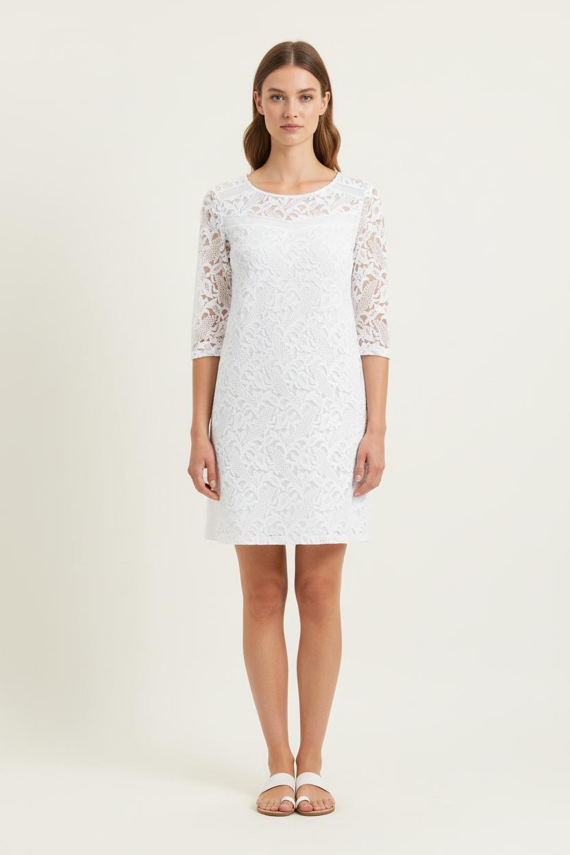 Robe Courte Blanche - Taille M/38 de la marque Maje | PARAD56295 - Vendu par Paradigme - Image 1
