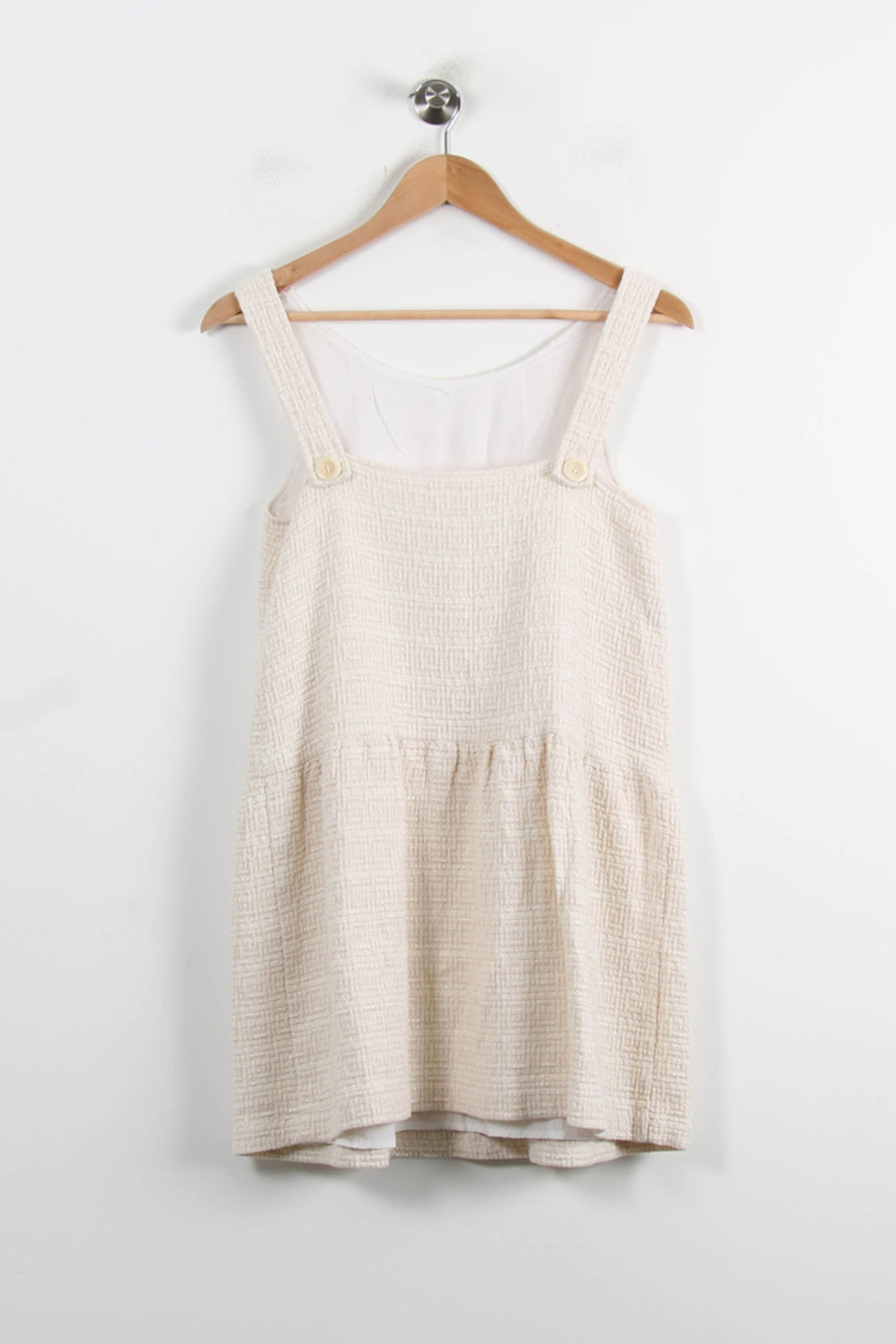 Robe Courte Beige - Taille S/36 de la marque Sézane | PARAD56297 - Vendu par Paradigme - Image 4