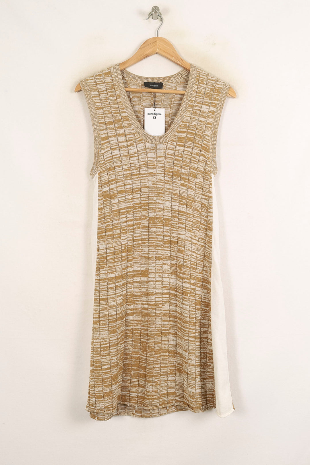 Robe Sans Manches Or et Blanc - Taille T.U. de la marque Joseph | PARAD56309 - Vendu par Paradigme - Image 2