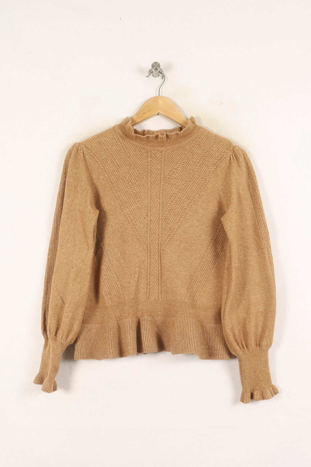 Pull Marron - Taille S/36 de la marque Derhy | PARAD56330 - Vendu par Paradigme - Image 2