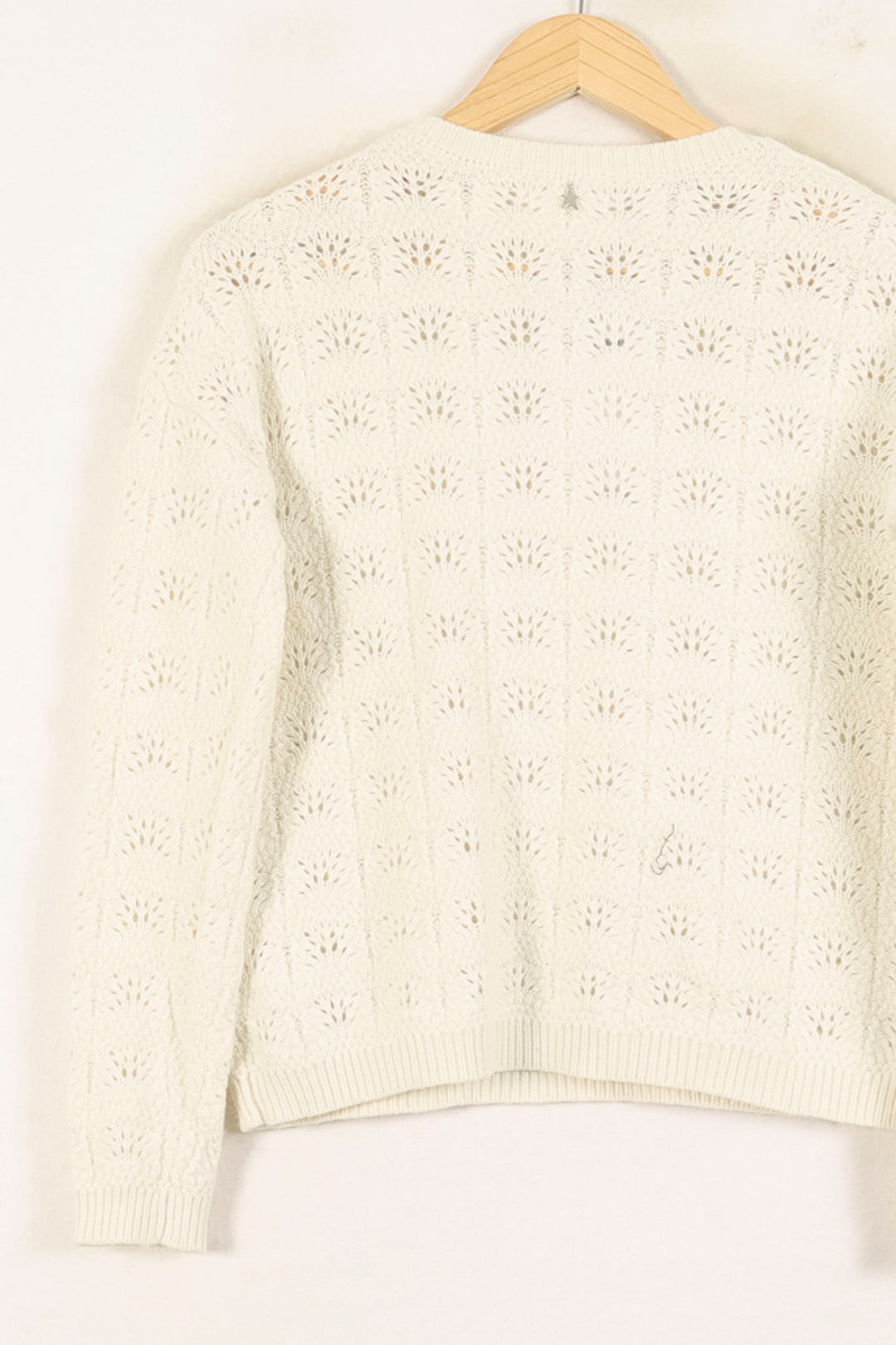 Pull Blanc - Taille XS/34 de la marque Sud express | PARAD56350 - Vendu par Paradigme - Image 4