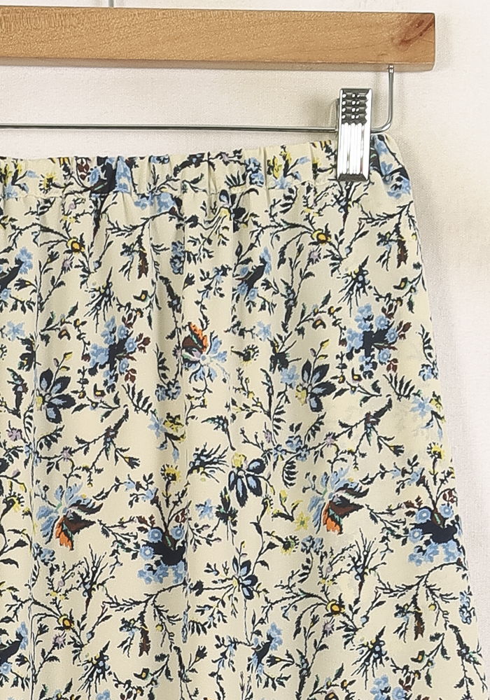 Jupe Longue Écrue et Bleue - Taille S/36 de la marque Gerard Darel | PARAD56368 - Vendu par Paradigme - Image 3