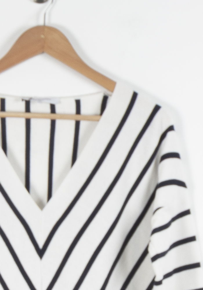 Pull Blanc et Noir - Taille S/36 de la marque Gerard Darel | PARAD56371 - Vendu par Paradigme - Image 3