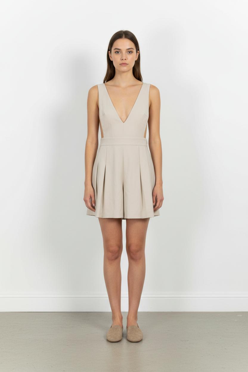 Combishort Beige - Taille L/40 de la marque Karl Marc John | PARAD56375 - Vendu par Paradigme - Image 1