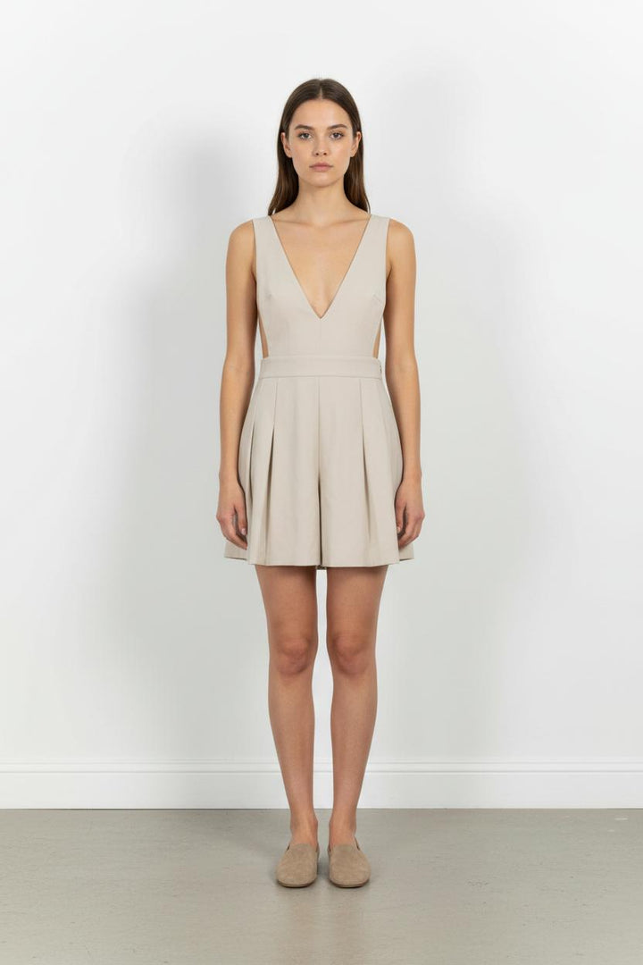 Combishort Beige - Taille L/40 de la marque Karl Marc John | PARAD56375 - Vendu par Paradigme - Image 1